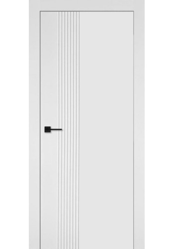 Дверь Вижн 1 Белая эмаль ДГ Дверь Вижн 1 Белая эмаль ДГ